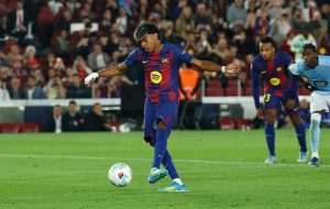 С гол на Ямал Барселона дръпна с 9 точки пред Реал Мадрид