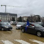 Протестно автошествие блокира София заради високите цени на горивата и тока