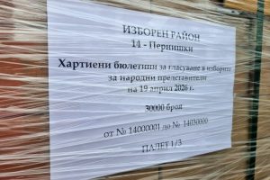 С полицейска охрана и засилени мерки доставиха изборните книжа в Перник и Сливен