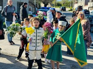 3D мапинг шоу „Свободата не мълчи" увенча 150-ата годишнина от Априлското въстание в Панагюрище