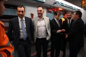 Васил Терзиев и Корман Исмаилов инспектираха новото разширение на метрото в София