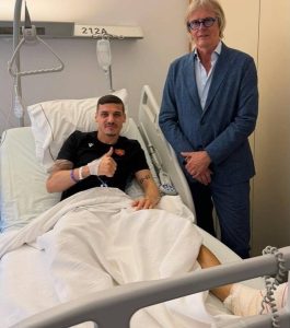 Оперираха Кирил Десподов заради хронична контузия на крака