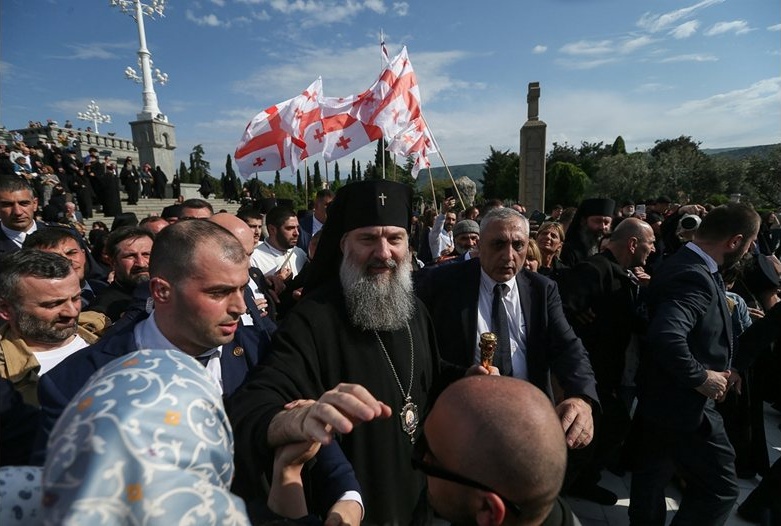 Започна интронизацията на новия грузински патриарх Шио Трети