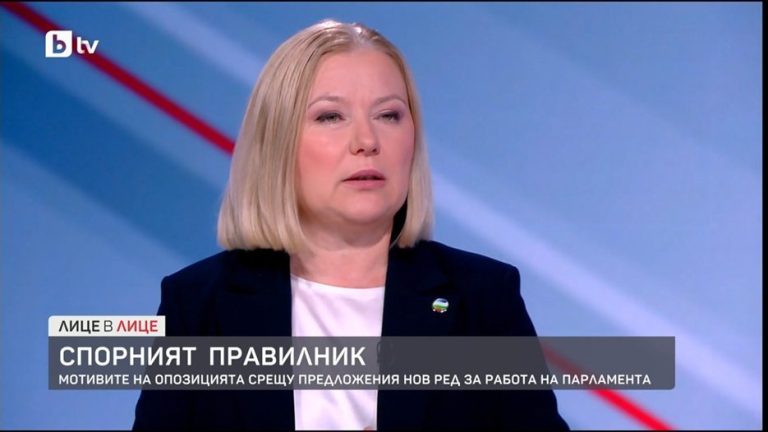 Надежда Йорданова: Промените в правилника на НС заглушават гласа на опозицията