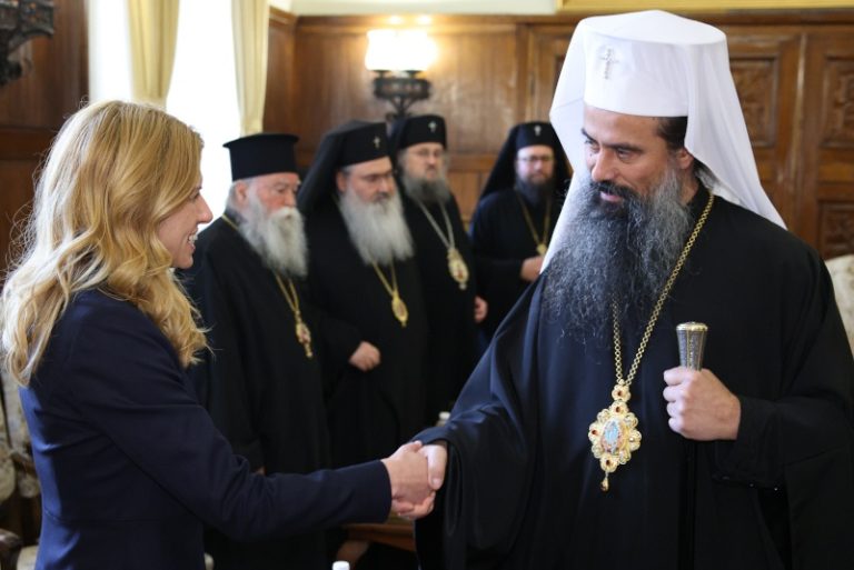 Председателят на Народното събрание Михаела Доцова проведе институционална среща с патриарх Даниил