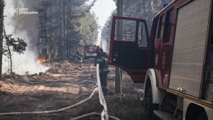 Огнена стихия в Чернобил: Пожар обхвана 1200 хектара в радиоактивната зона