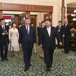Си Дзинпин и Ким Чен-ун потвърдиха стратегическото партньорство по време на обяд в Пхенян