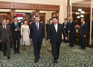 Си Дзинпин и Ким Чен-ун потвърдиха стратегическото партньорство по време на обяд в Пхенян