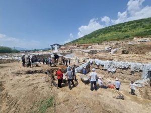 Мраморен торс на бог е най-новата находка в Хераклея Синтика
