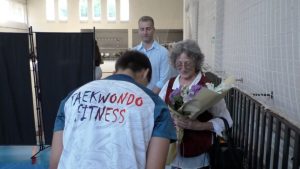 Легендарната Нешка Робева вдъхнови младите таланти на „Таекуондо Фитнес НСА"