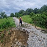 Частично бедствено положение в Омуртаг заради разрушен път към село Бостан