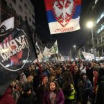 Хиляди протестираха в Нови Сад с искане за предсрочни избори и правосъдие в Сърбия
