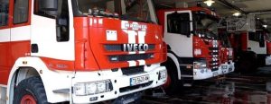 Зърновоз изгоря край село Енино, два екипа огнеборци потушиха пламъците