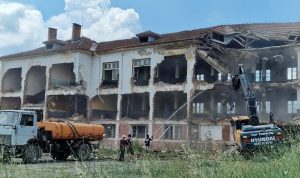 Сепарират 6000 тона строителни отпадъци при събарянето на казармата в Монтана