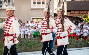 Националната гвардейска част чества 147 години с тържествен ритуал в София