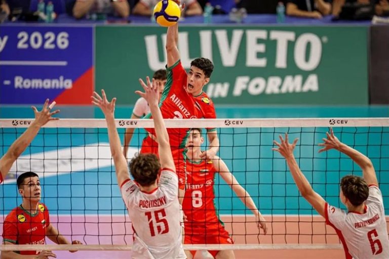 България ще спори за бронза на Евроволей U18 след петгеймова драма срещу Полша