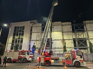 Пожар избухна в Националната художествена академия в София