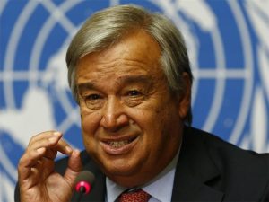 Антонио Гутериш посещава Кипър след визита в Сирия и разговори с Турция