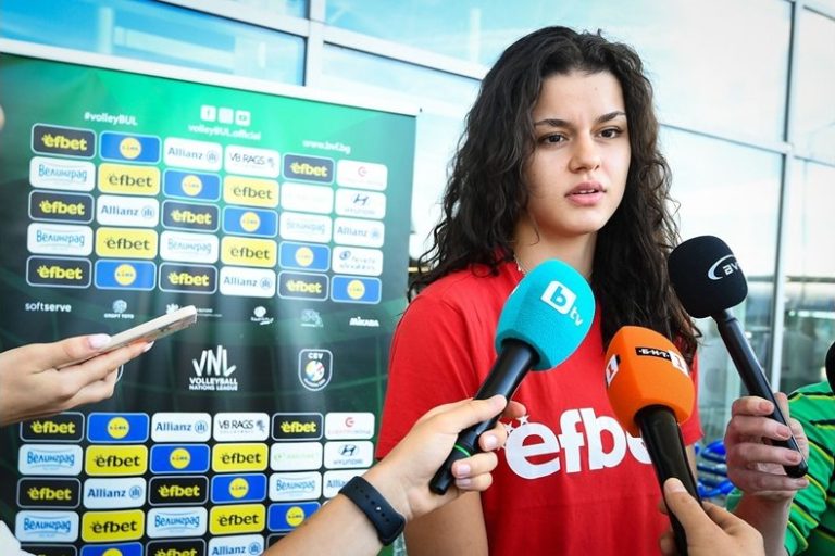 Микаела Стоянова: Целта ни са победи на Евроволей, изпадането от Лигата на нациите само ни мотивира