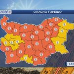 Опасно горещо време с оранжев код обхваща почти цялата страна утре