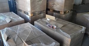 Над 926 000 заготовки за цигарени кутии откриха в камион край Видин