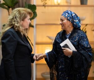 Президентът Илияна Йотова разговаря със заместник генералния секретар на ООН