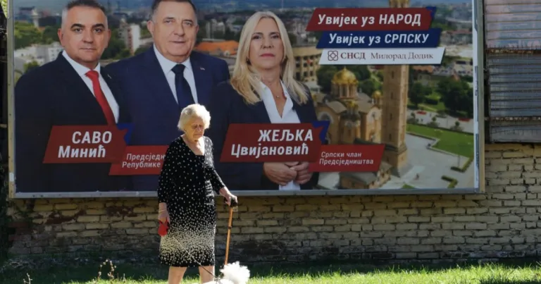 Минич води за президент на Република Сръбска, Цвиянович е преизбрана