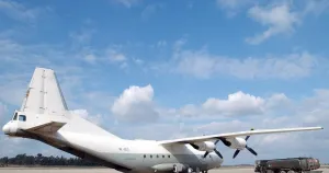 Пожар на украински Ан-124 при кацане в Япония: няма пострадали Пожар на украински Ан-124 при кацане в Япония: няма пострадали