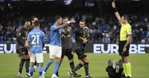 Късен гол на Балерди донесе 3:3 на Рома срещу Наполи Късен гол на Балерди донесе 3:3 на Рома срещу Наполи