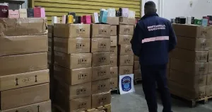 В камион край Скомля откриха 6089 парфюма в пет палета