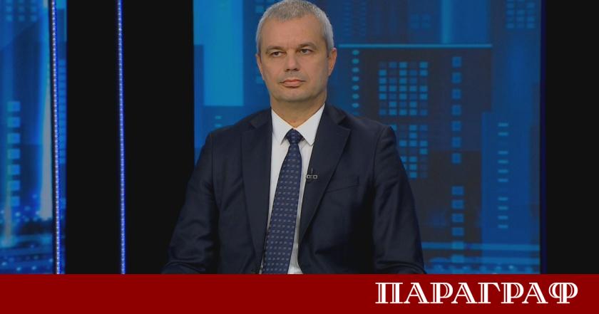 Лидерът на Възраждане Костадин Костадинов разкри ключови детайли от разговора