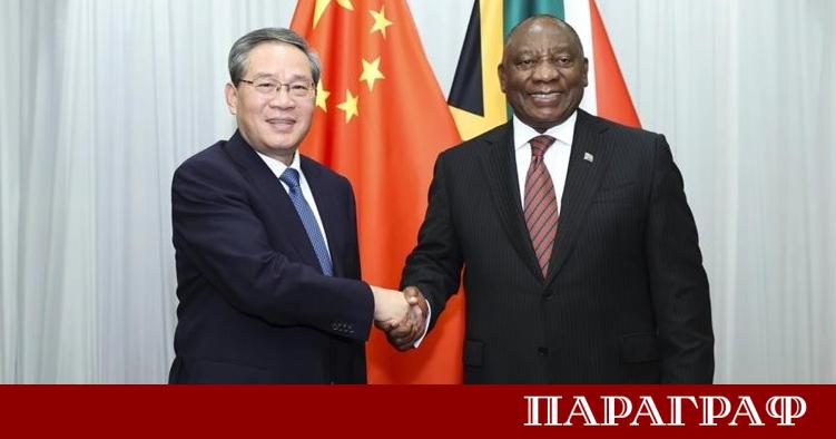 На 21 ноември в Йоханесбург премиерът на Държавния съвет на