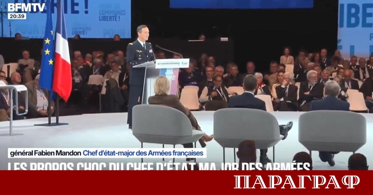 Началникът на генералния щаб на френските въоръжени сили генерал Фабиен