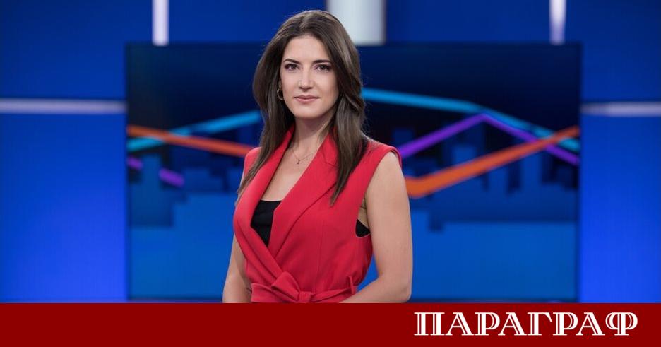 Телевизионната водеща Анна Мария Конова от предаването Пресечна точка по Нова