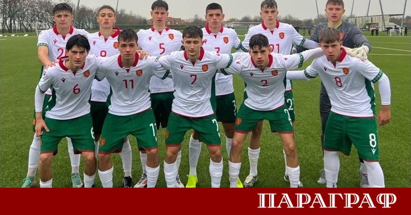 Юношеският национален отбор на България до 16 години постигна равенство