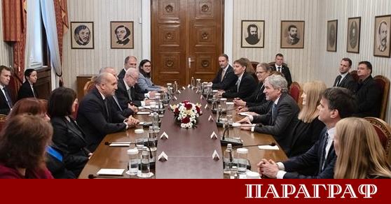 Президентът Румен Радев проведе среща с председателя на Федералния конституционен