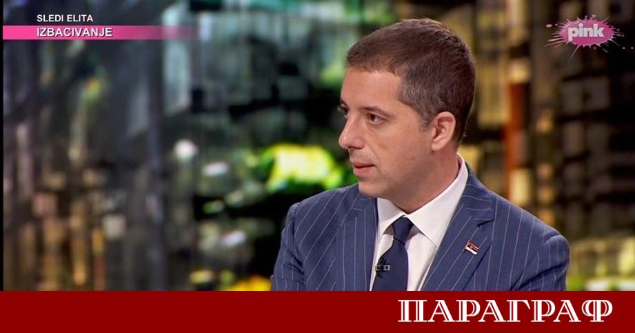 Сръбският външен министър Марко Джурич и неговият северномакедонски колега Тимчо