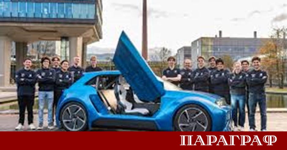 Студенти от Нидерландия разработиха иновативен електрически автомобил Прототипът наречен ARIA