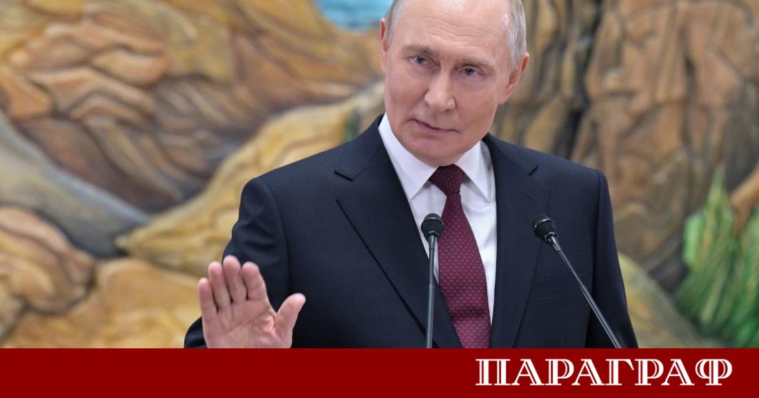 Руският президент Владимир Путин заяви че военните действия в Украйна