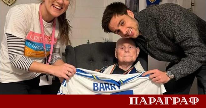 Българският национал Илия Груев донесе радост на 88 годишния Бари Торнтън