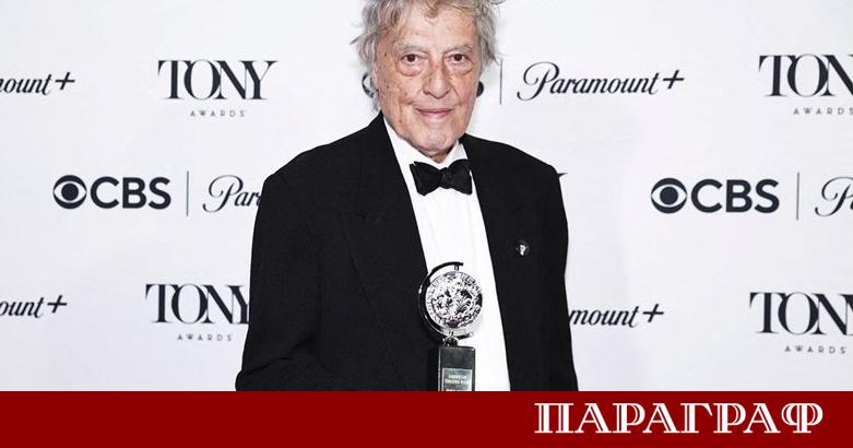 Британският драматург Том Стопард почина на 88 годишна възраст Носителят на