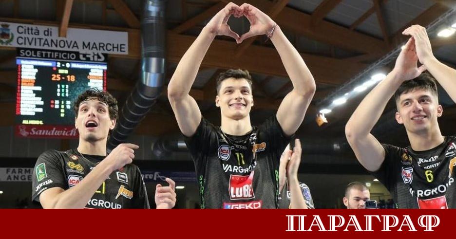 Българската волейболна звезда Алекс Николов отбеляза своя 22 ри рожден ден