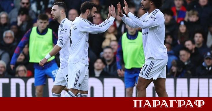 Капитанът на Манчестър Юнайтед Бруно Фернандеш продължава да пише история