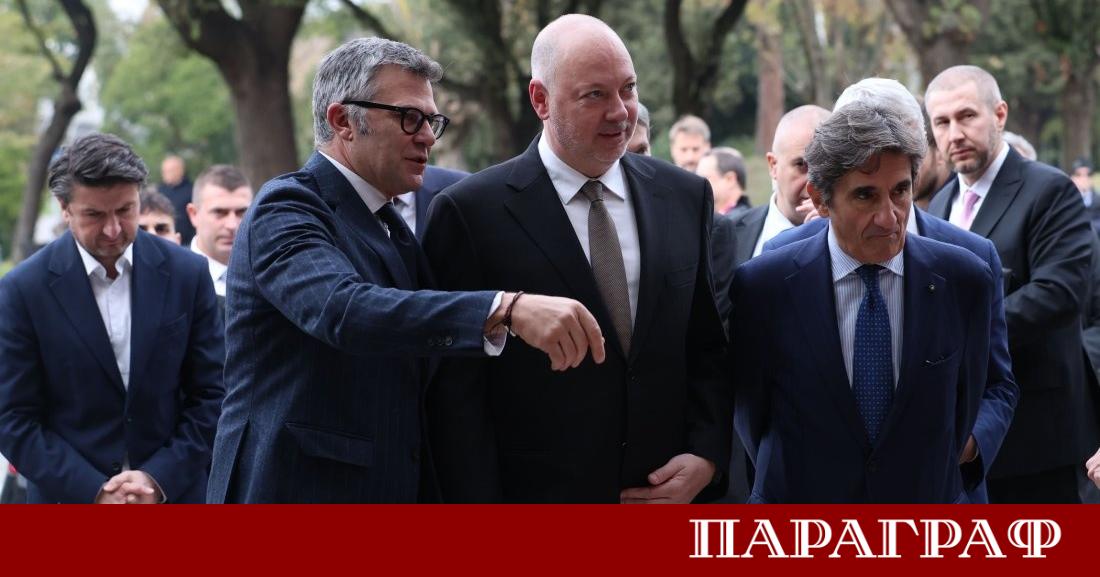 Премиерът Росен Желязков и италианският му колега Джорджа Мелони проведоха