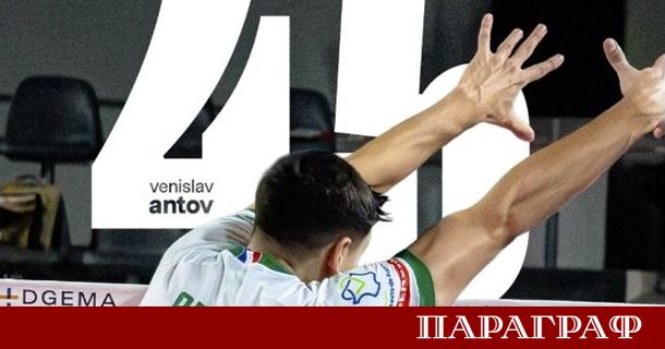 Българският диагонал Венислав Антов влезе в историята на френския волейбол