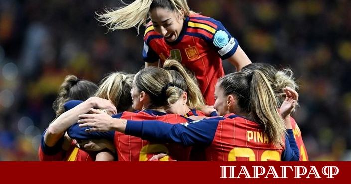 Испанският женски национален отбор по футбол отново триумфира Те защитиха