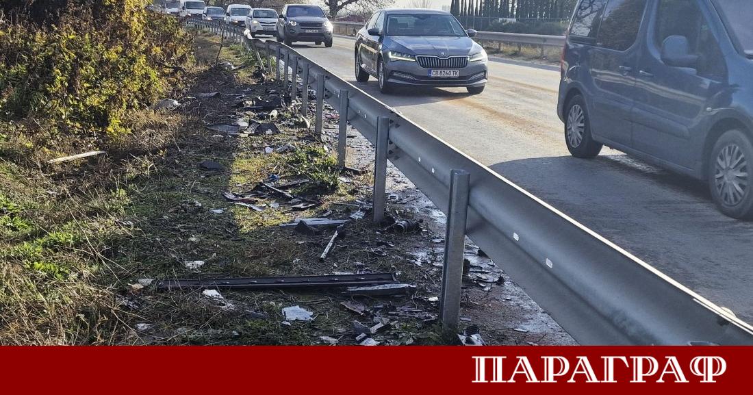 Дни след тежката катастрофа на Околовръстното шосе на Пловдив отнела