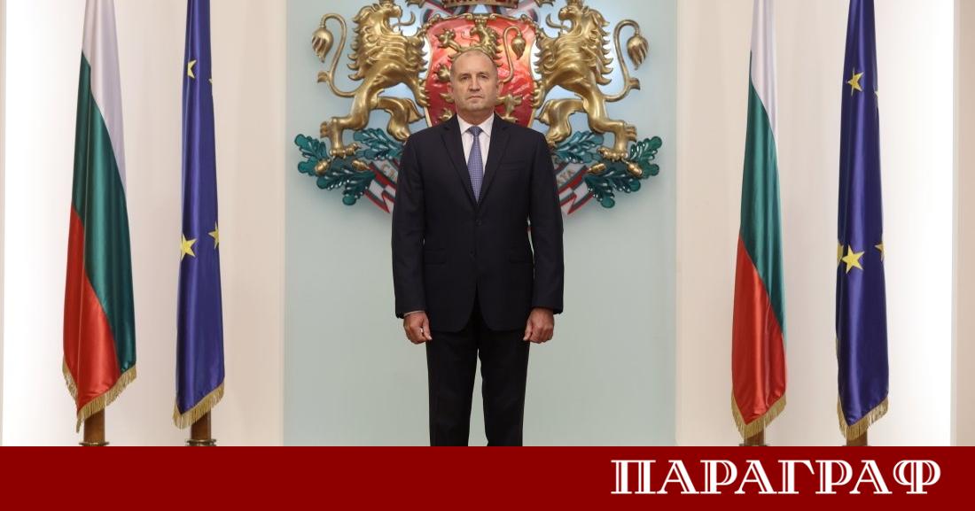 Президентът Румен Радев изрази съболезнования за кончината на големия български