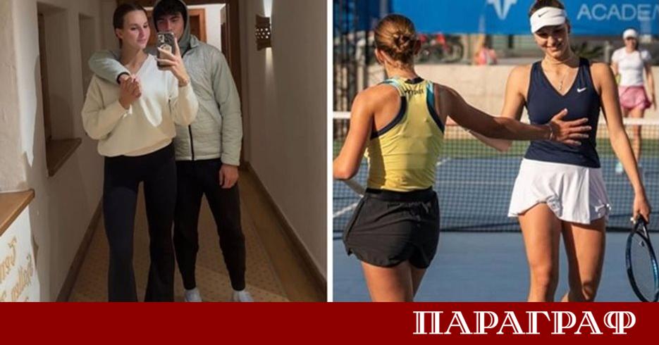 Българската тенис сензация Иван Иванов и неговата приятелка Джесика Франке