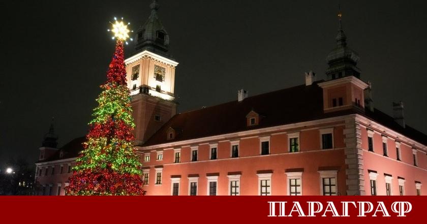 На 4 декември Варшава официално посрещна коледния дух Кметът Рафал